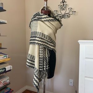 Free People hooded scarf